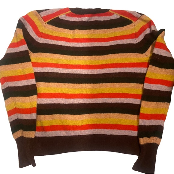 Madewell striped wrap sweater; size M - Picture 5 of 12